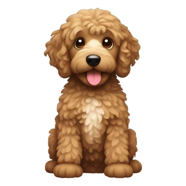 Cute groodle sticker