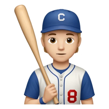 baseball player sticker