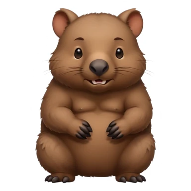 Wombat sticker