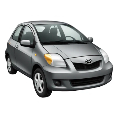 2006 toyota yaris grey sticker
