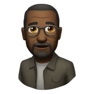 the g-man from half life sticker