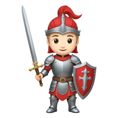 castle-guard, chibi full body sticker