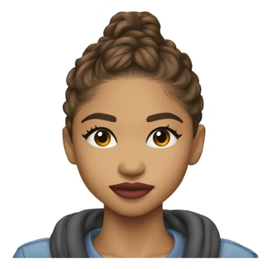 Zendaya kissing zendaya sticker