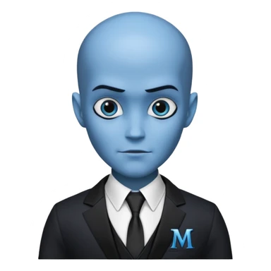 give me megamind character sticker