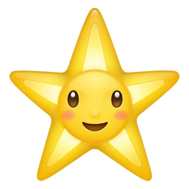 Half of a star sticker