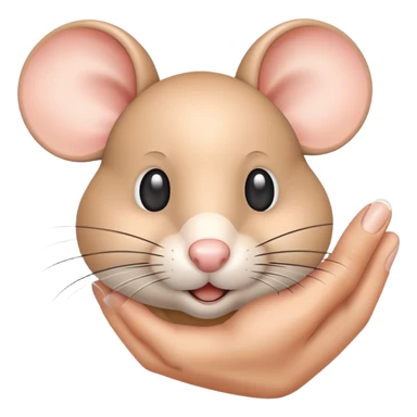 mouse hand clicking sticker