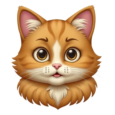 Puss in Boots with big pleading eyes, iconic face sticker