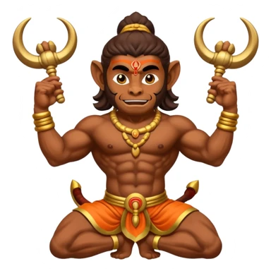 Hanuman ji Ram jap sticker