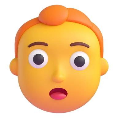 Close-up of one normal person's face with a concerned expression, reviewing one of two medical product options, in the same 3D emoji style as the reference image, with a neutral background. sticker