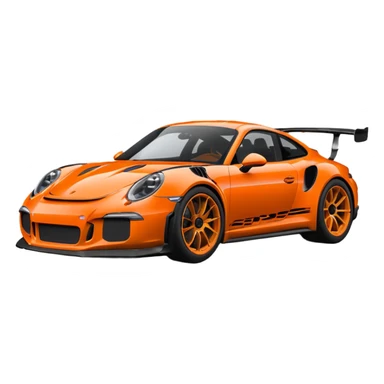 Cree une Porsche gt3 rs sticker