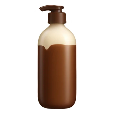 shea butter lotion with brown bottle  sticker