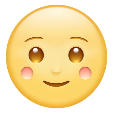 minimal flat emoji symbolizing insight or understanding,
soft glowing dot or gentle light shape,
warm pastel yellow tone,
calm intelligence aesthetic,
premium health app icon style,
transparent background,
vector illustration
 sticker