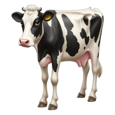 Dairy Cow full body sticker