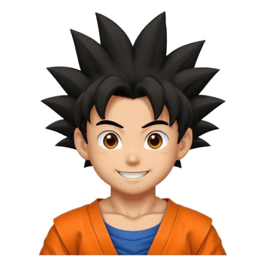 Goku imoji sticker