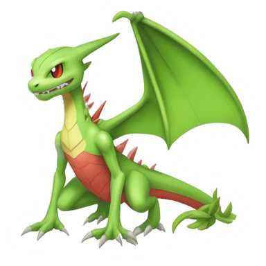  Cool Edgy Scyther-Grovyle-Flygon-Fakemon full body sticker