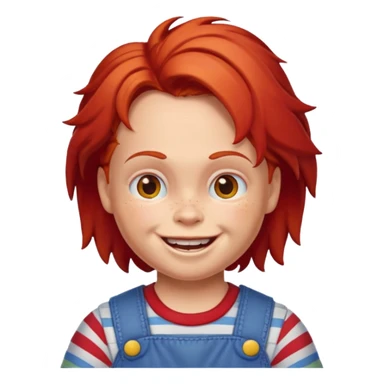 🥰😍Un emojin de chuky sticker