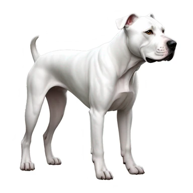 Dogo Argentino Dog Breed Full Body sticker