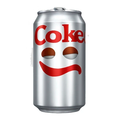 Can of diet coke  sticker