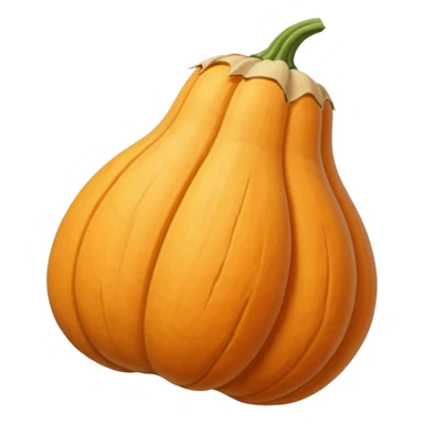 dried pale butternut squash  sticker
