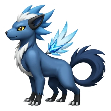 Luxray-Manectric-Absol-fusion, full body sticker