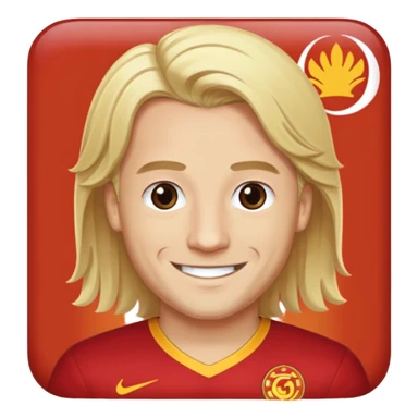 Mauro İcardi Galatasaray  sarı saçlı sticker