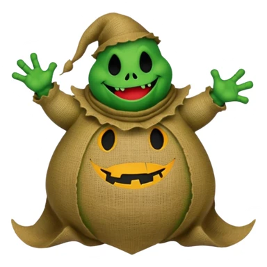 Oogie boogie sticker