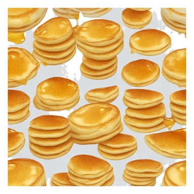cottage cheese pancakes with honey  sticker