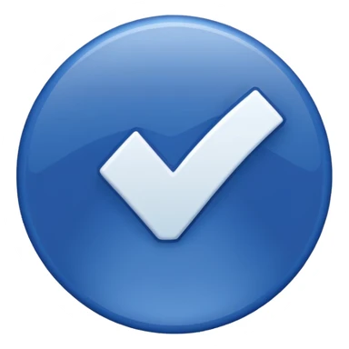Facebook Verification blue tick sticker