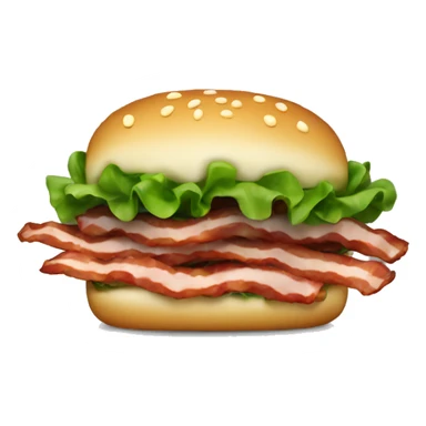 Vegetarian add bacon sticker