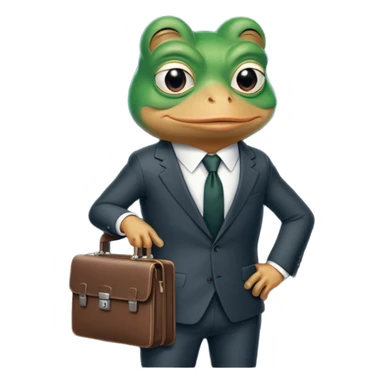 Pepe Frog stocks-trader investor sticker