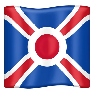 Make a emoji flag of tokushima (district of Japan) sticker