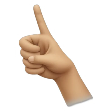 hand pointing at you sticker