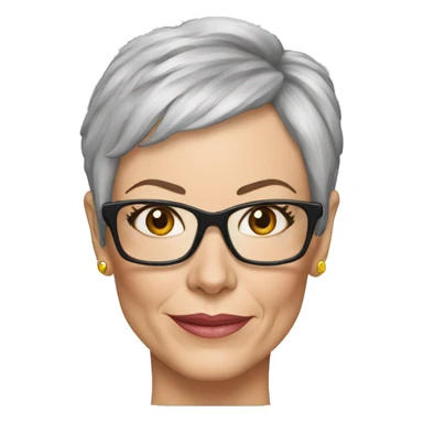 super realistic jamie lee curtis wearing tee sticker