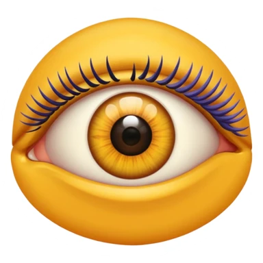 quiero un ojo así con pestañas abierto como el ojo del allbum de fuerza regida sticker