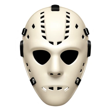 Masque de Kanye de gardien de hockey sticker
