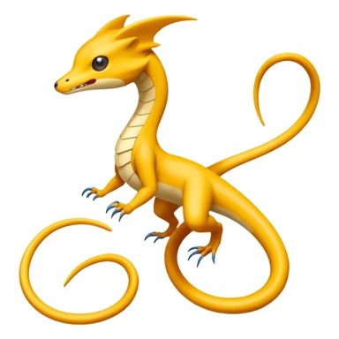  Slim Nimble Long-tailed Whip-fast Flexible Pokémon-Fakémon-Digimon-Creature, (full body) sticker