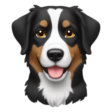 Border colie sticker