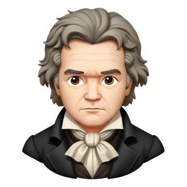 beethoven sticker