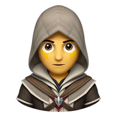 Assassin creed emoji text smaller size emoji text sticker