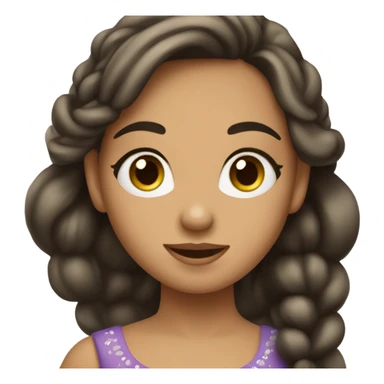 Omish pageant girl who might be a Disney princess and is gluten-free. sticker