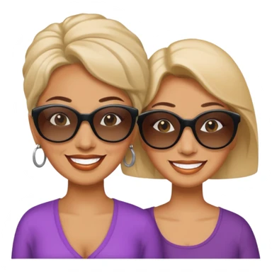 Aunties traveling sticker