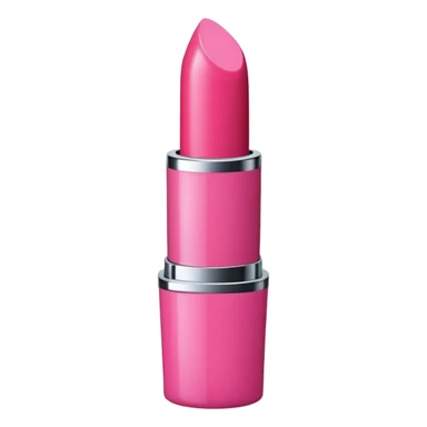Pink lipstick sticker