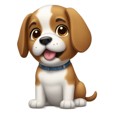 cutest dog sticker
