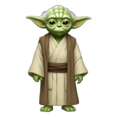 Yoda qui bois un short de vodka sticker