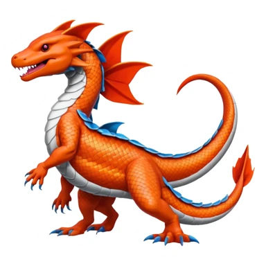 Koi-Sergal-Salamence-Salandit, full body sticker