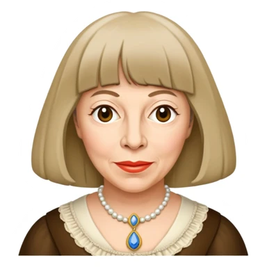 Frances de la Tour is madame maxime in harry potter sticker