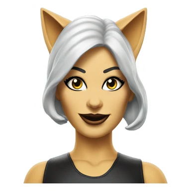 Realistic Cat Woman from Batman tv show’s plastic dream house food truck  sticker
