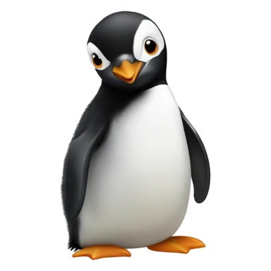 Schattige baby pinguïn  sticker