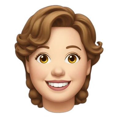 Melissa McCarthy smiling sticker