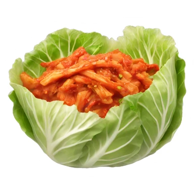 spicy cabbage kimchi sticker